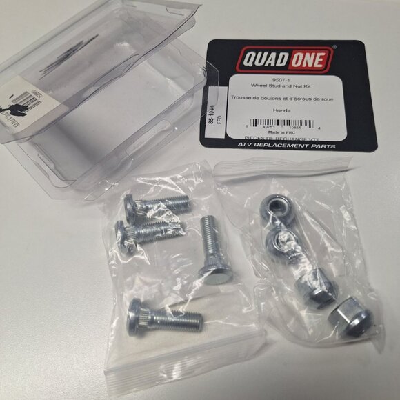 Quad One Honda Wheel Stud Nut Kit 9507-1 TRX FourTrax Foreman Rubican 4x4 ATV - Picture 1 of 6